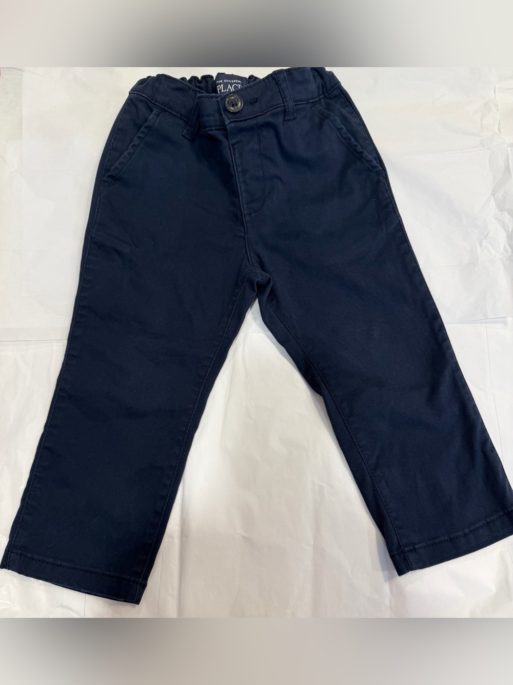 The Children's Place Dark Navy Straight-Leg Kids Pants